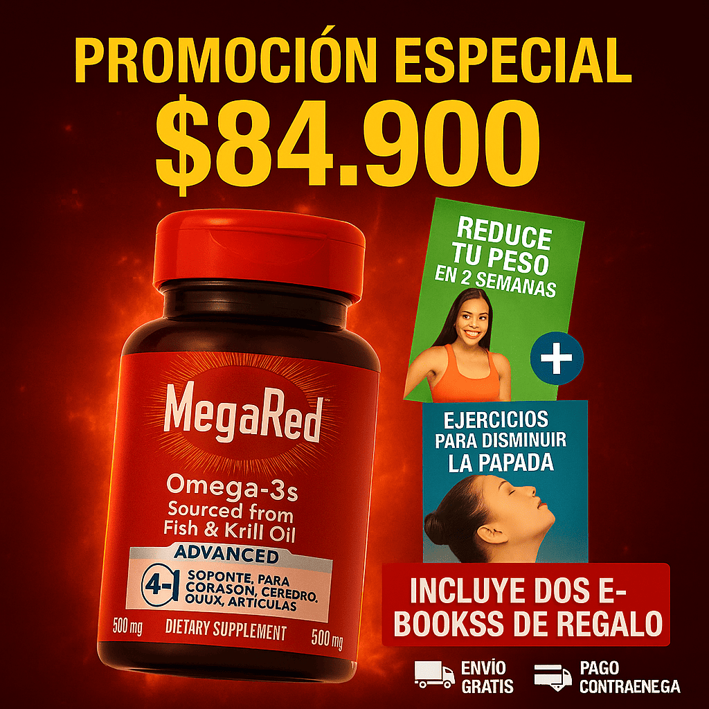 MegaRed™ – Nutrición Celular Profunda para Cuerpo Ligero, Mente Enfocada y Vida Más Sana
